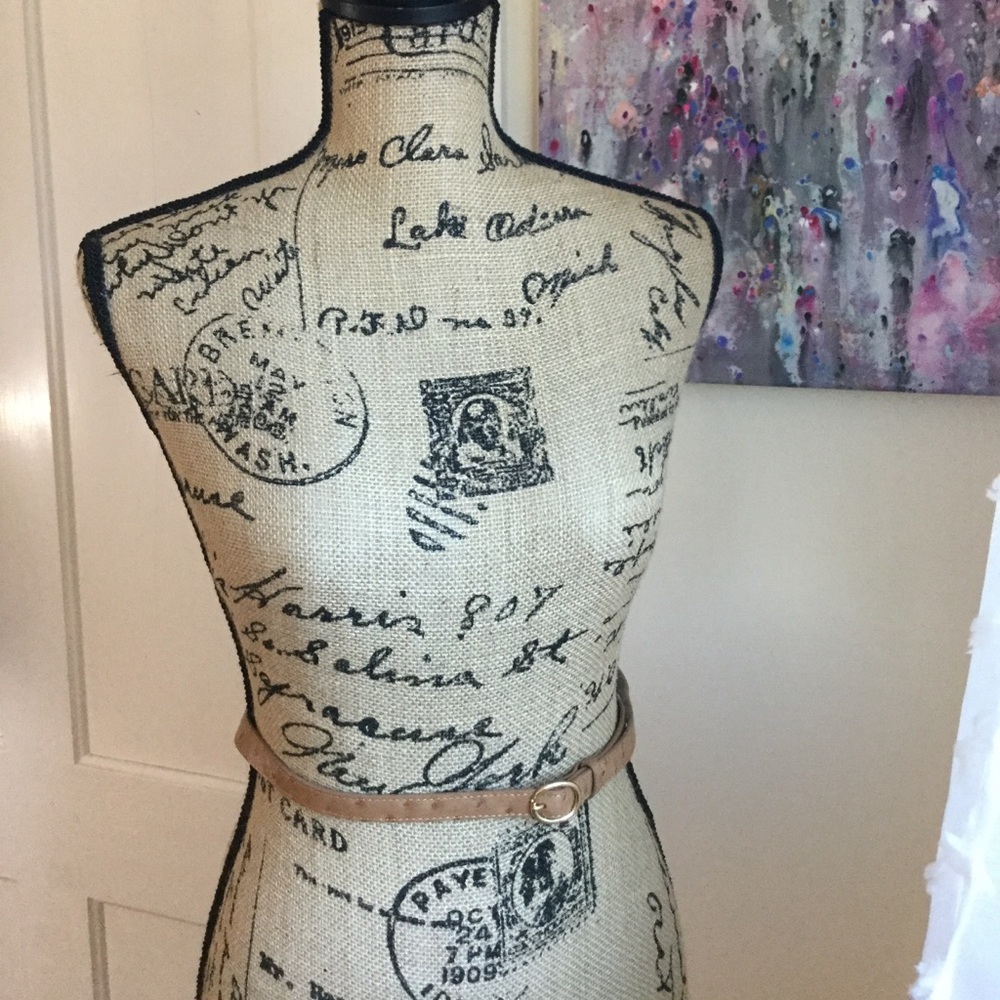 JCrew Sz Small Tan Leather Belt